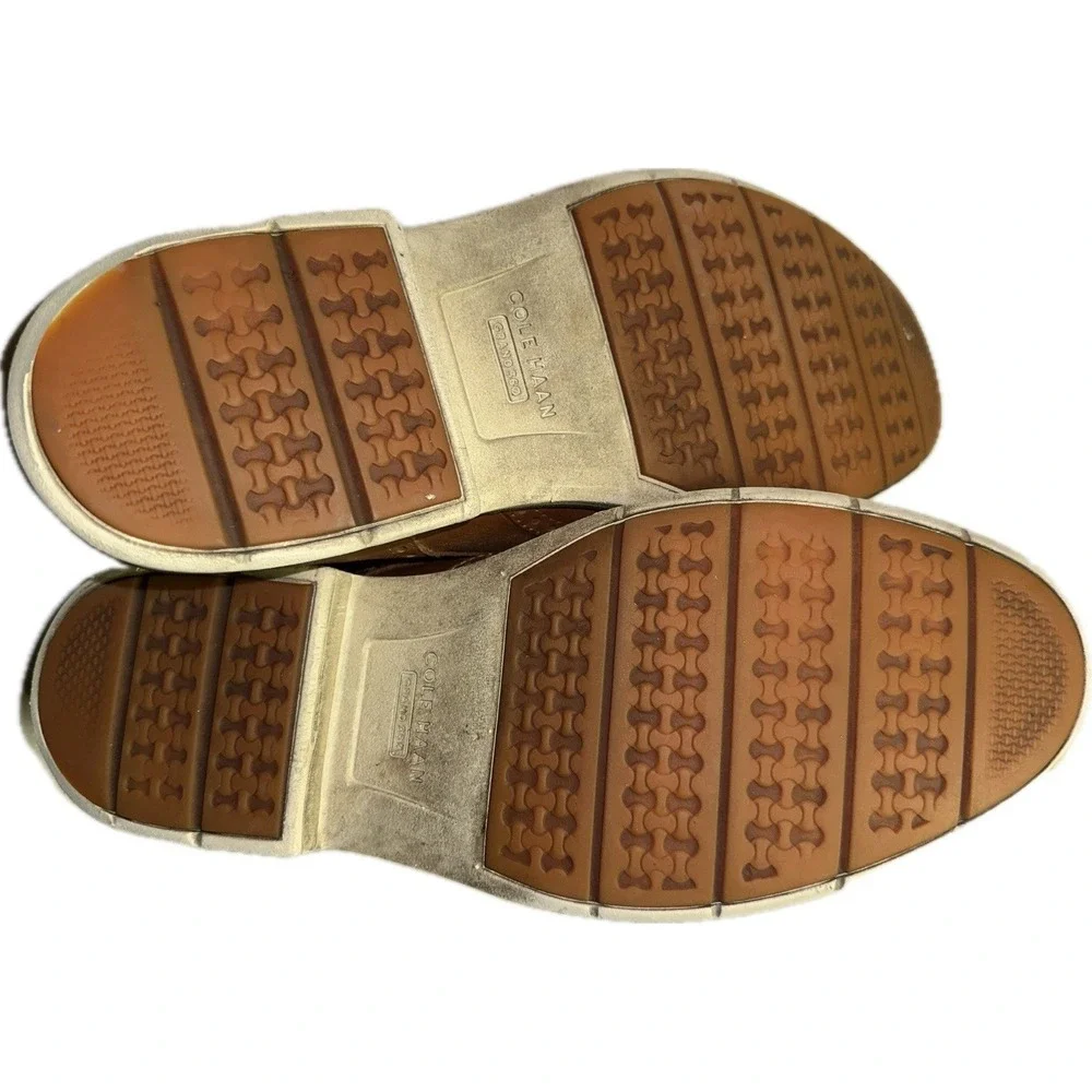 Cole Haan Men's 10.5M Original Grand‎ Wingtip Oxford Brown Leather C34120 Shoes